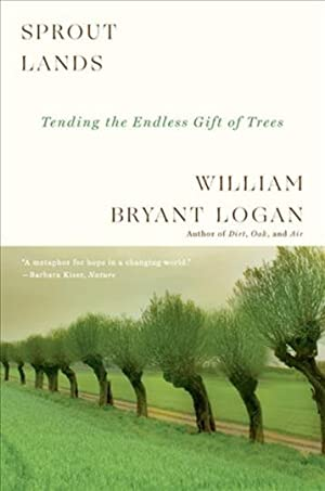 Cover of Sprout Lands, showing a line of willow (?) trees